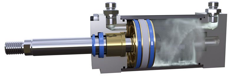 double acting pneumatic cylinder