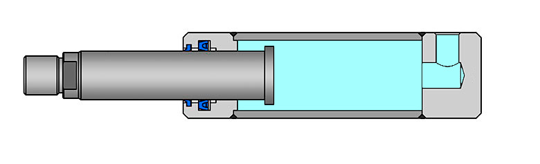 Hydraulikzylinder - Bauformen: Einfachwirkende und Doppeltwirkende