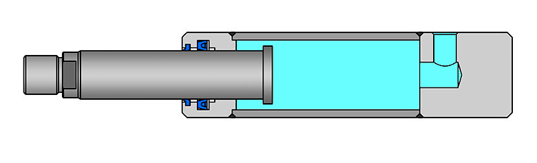 partes del cilindro hidraulico