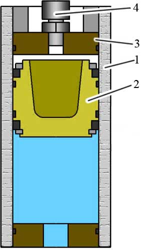 Piston accumulator